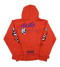 CHROME HEARTS MATTY BOY SADISTIC LIPSTICK HOODIE RED