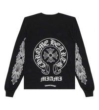 CHROME HEARTS MIAMI EXCLUSIVE BLACK L/S TEE