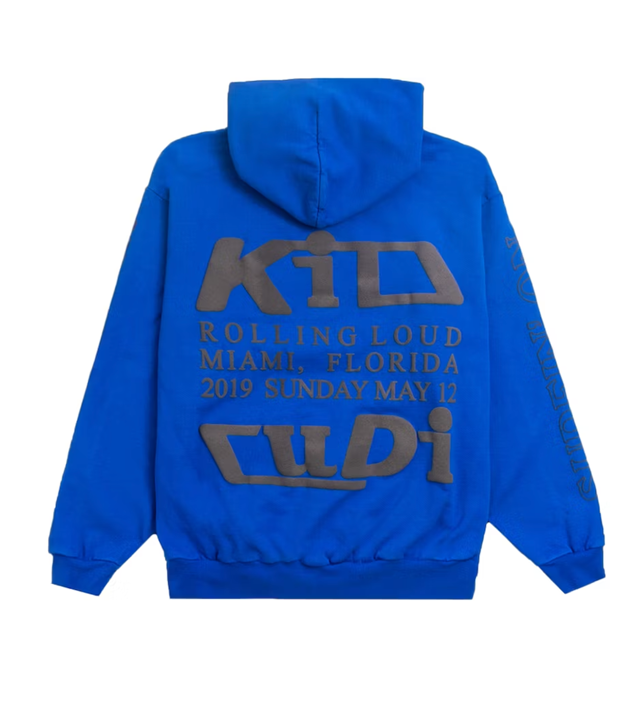 CPFM x Kid Cudi Swim In The Light Rolling Loud Hoodie Blue