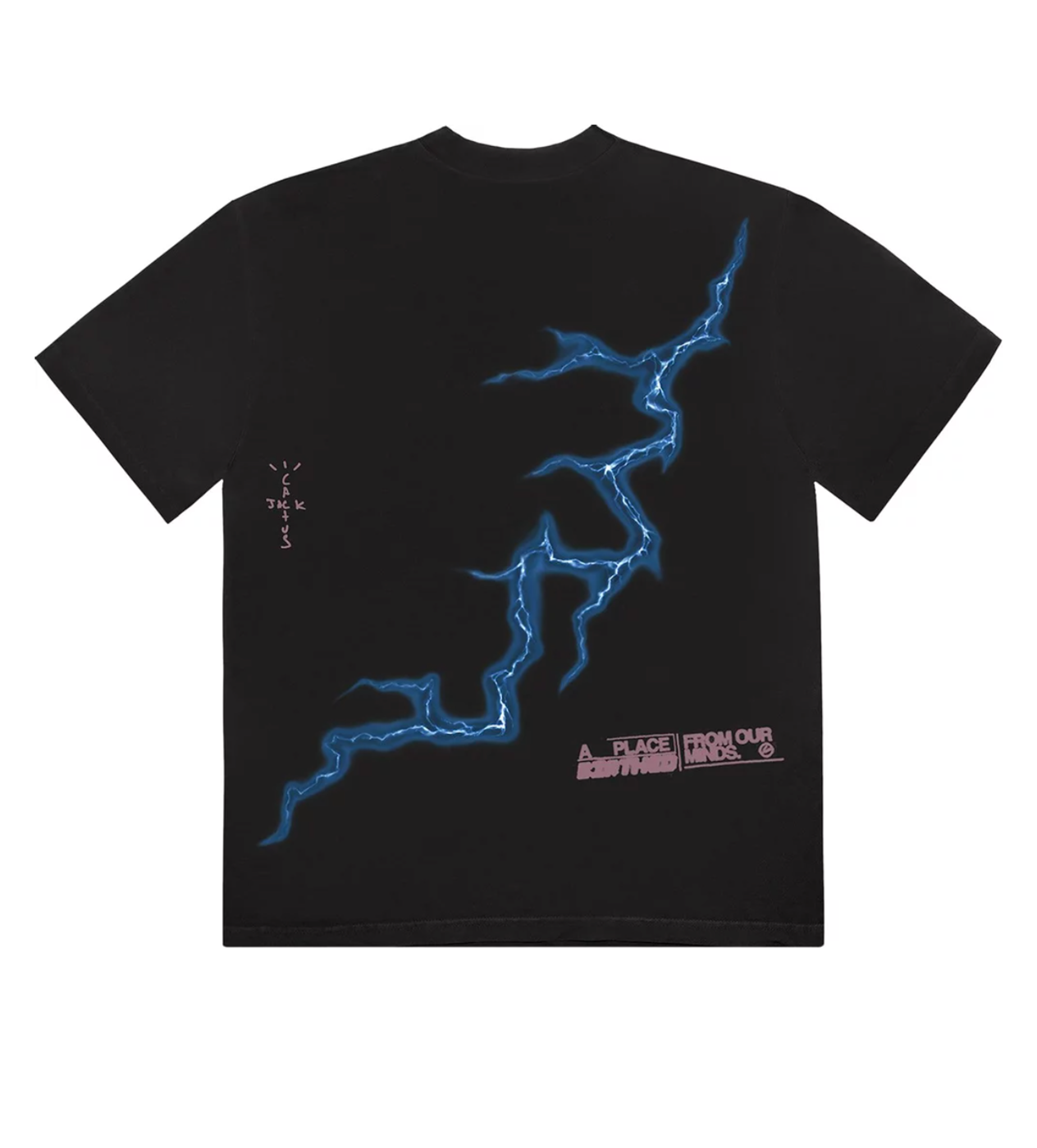 Travis Scott Fragment Danger Black Tee