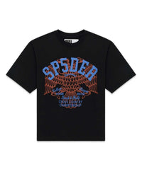 Sp5der Champions league Slub Tee Black/Blue