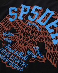 Sp5der Champions league Slub Tee Black/Blue