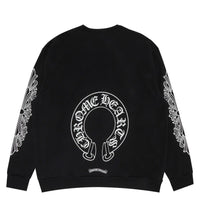 Chrome Hearts Black Horseshoe Sweatshirt