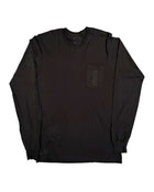 Chrome Hearts Cemetery Vertical Logo L/S Tee Black *Miami Exclusive*