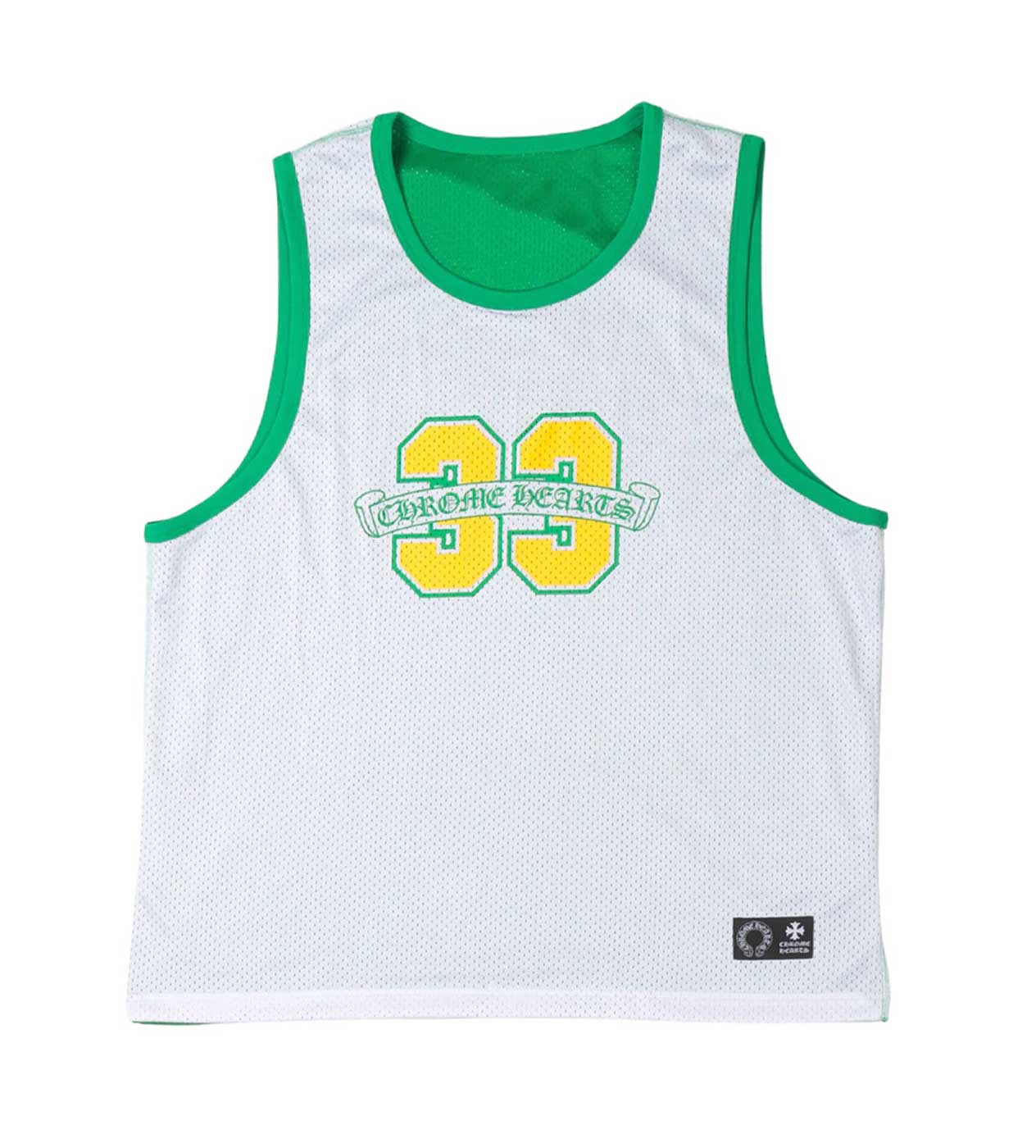 Chrome Hearts Green Reversible Mesh Basketball Jersey – Restock AR