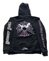 Chrome Hearts Hoodie Deadly Doll Black/Purple