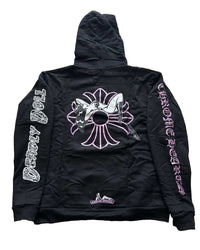 Chrome Hearts Hoodie Deadly Doll Black/Purple