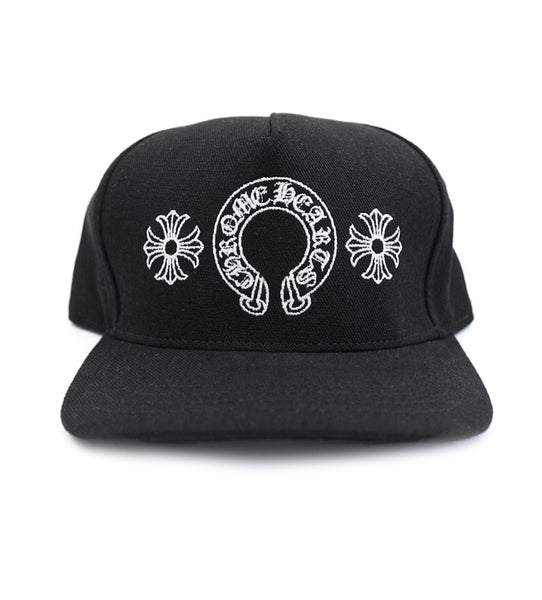 Chrome Hearts Horseshoe Black Trucker Cap – Restock AR