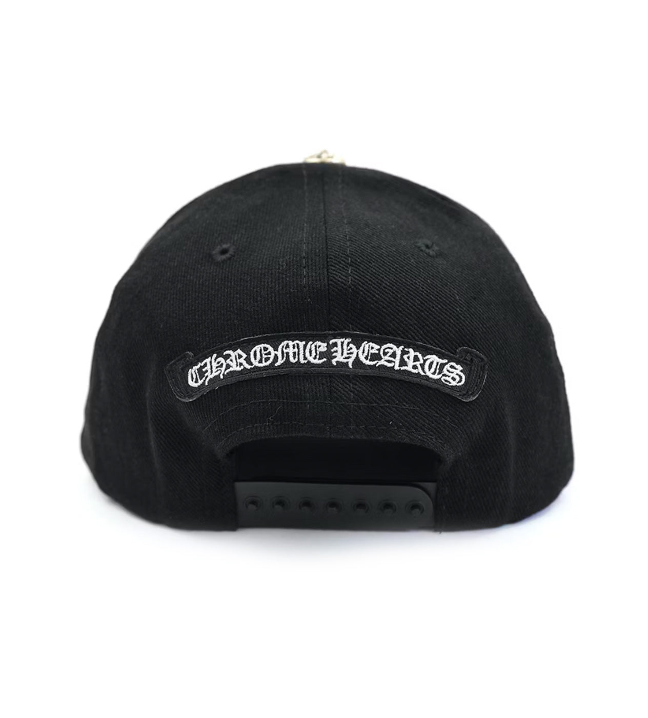 Chrome Hearts Horseshoe Black Trucker Cap