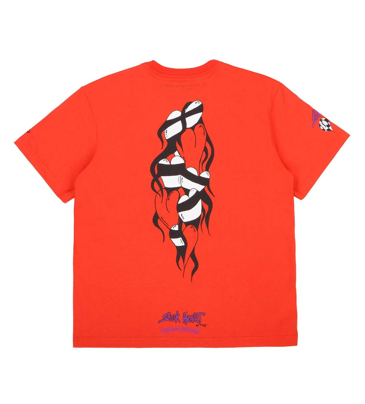 Chrome Hearts Matty Boy Spark the Heart Pocket Tee Red – Restock AR
