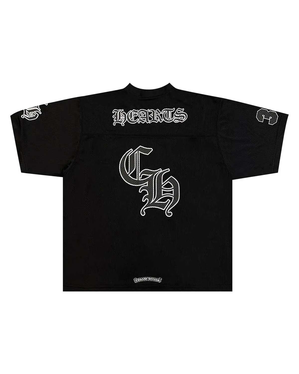 Chrome Hearts Mesh Stadium Football Jersey Black – Restock AR