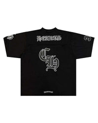 Chrome Hearts Mesh Stadium Football Jersey Black