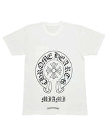 Chrome Hearts Miami Horseshoe Pocket Tee White
