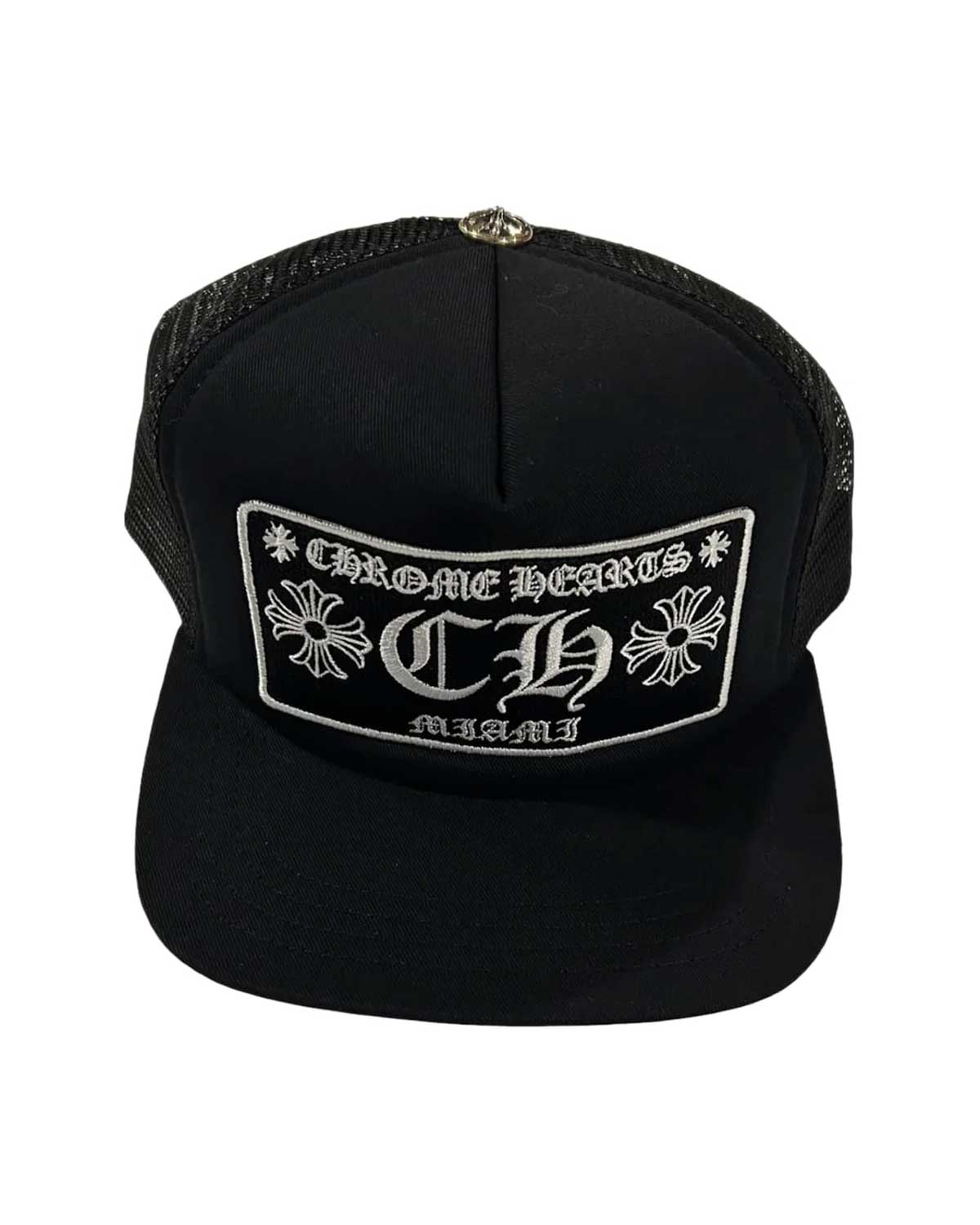 Chrome Hearts Miami Trucker Hat Black