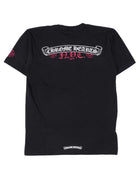 Chrome Hearts NYC Exclusive Scroll Logo Tee Black/Red