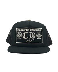 Chrome Hearts NYC Trucker Hat Black
