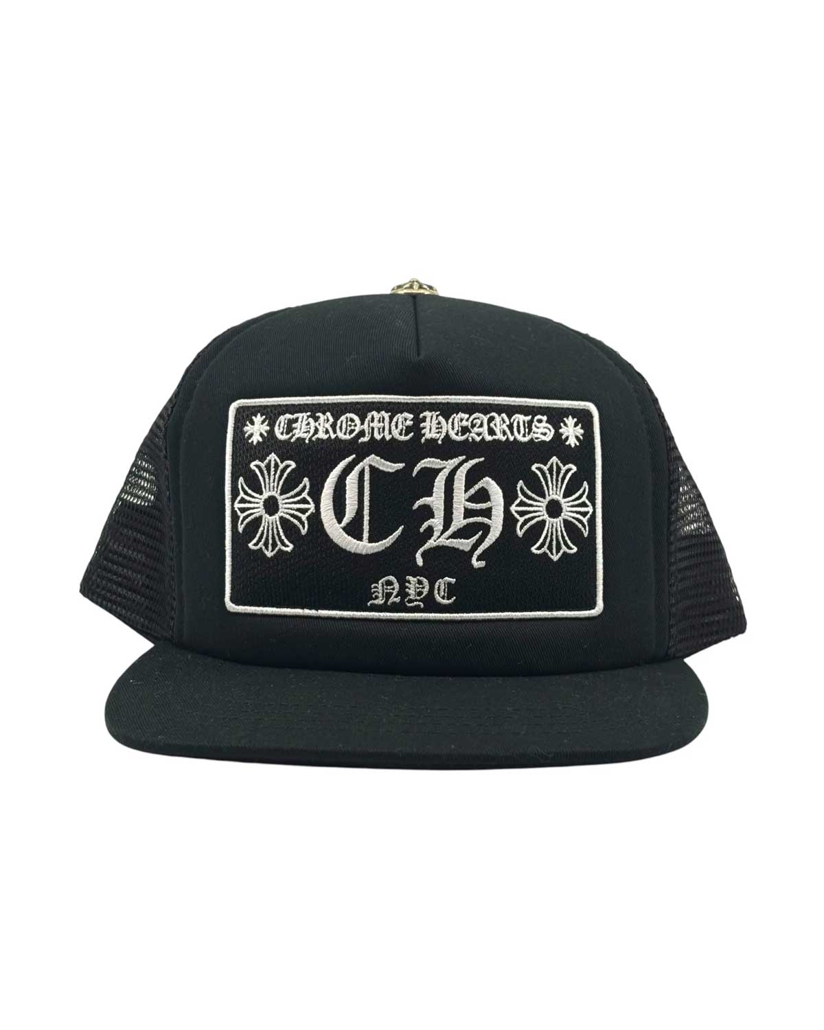 Chrome Hearts NYC Trucker Hat Black