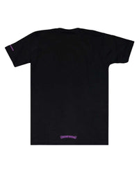 Chrome Hearts Neck Logo Pocket Tee Black/Purple