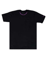 Chrome Hearts Neck Logo Pocket Tee Black/Purple