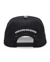 Chrome Hearts Pony Hair Trucker Hat Black