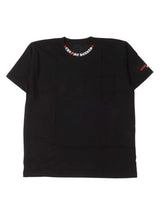 Chrome Hearts Rolling Stones Neck Logo Tee Black