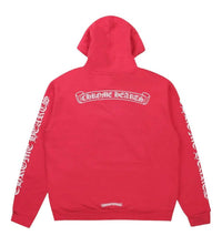 Chrome Hearts Scroll Hoodie Red