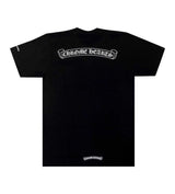 Chrome Hearts Scroll Logo Black tee