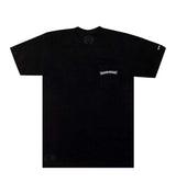 Chrome Hearts Scroll Logo Black tee