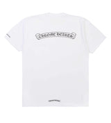 Chrome Hearts Scroll Logo Pocket Tee White