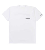 Chrome Hearts Scroll Logo Pocket Tee White