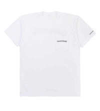 Chrome Hearts Scroll Logo Pocket Tee White