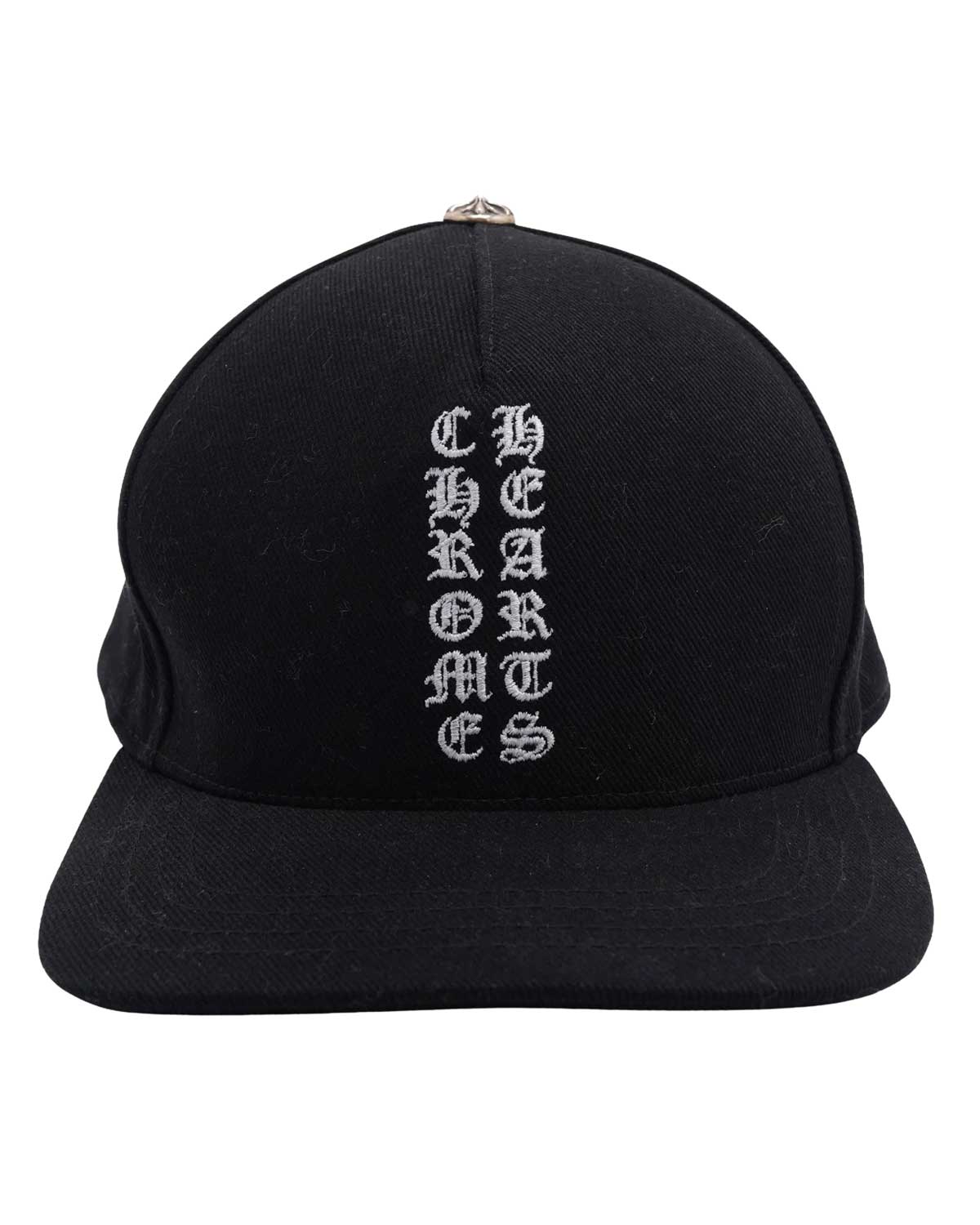 Chrome Hearts Vertical Logo Hat Black