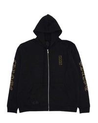 Chrome Hearts Vertical Logo Zip Up Black/Olive