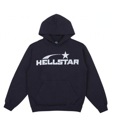 Hellstar Studios Records Tour Hoodie Faded Black