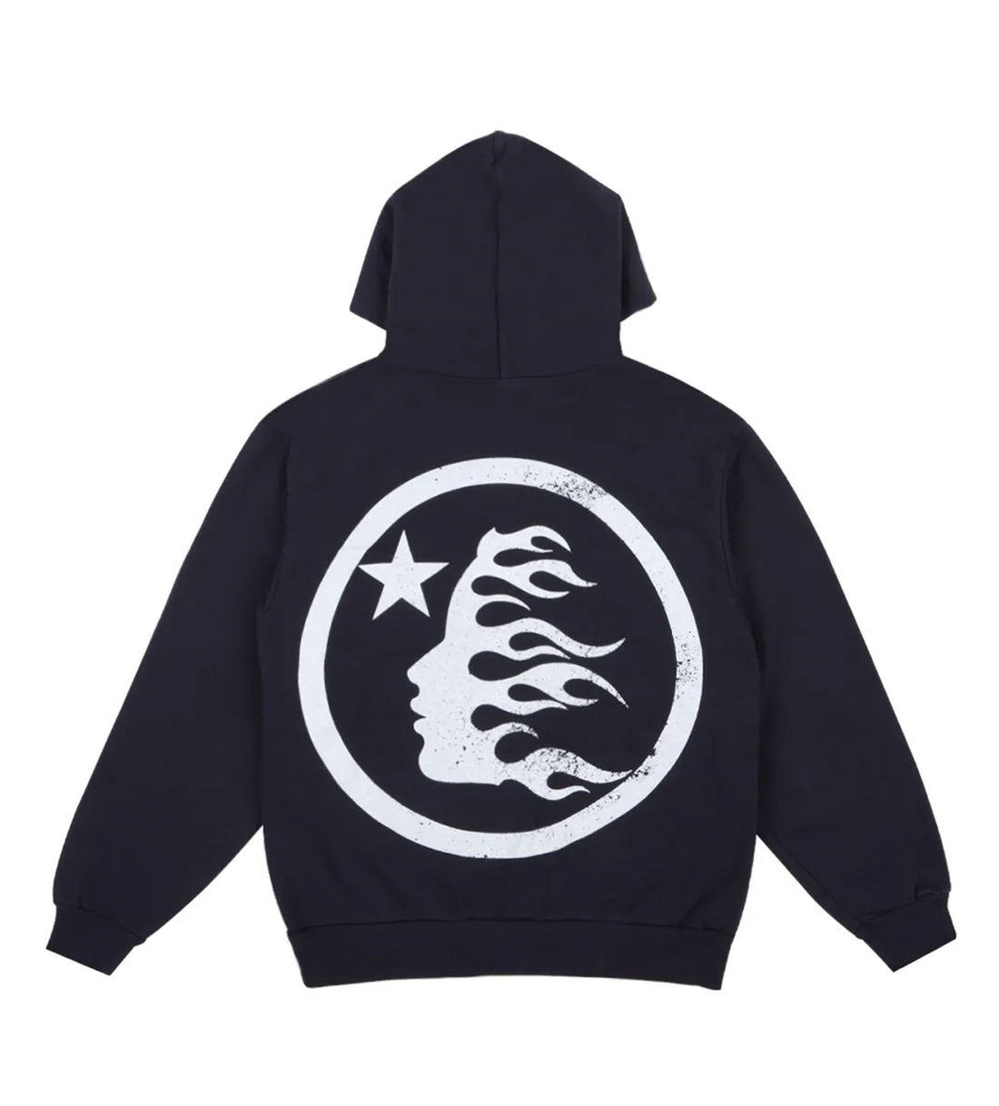Hellstar Studios Basic Logo Hoodie Faded Black – Restock AR