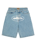 Corteiz Island Denim Short Stonewash