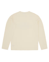 Corteiz Island Waffle Thermal cream, plain waffle-knit back with no graphic, back view