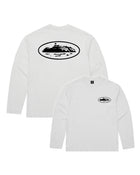 Corteiz OG Island LS Tee White
