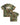 Corteiz OG Island Tee woodland camo, cotton tee shown flat with the large white Alcatraz Island oval on the back and a small island hit on the left chest