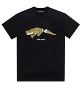 Palm Angels Croco Tee Black