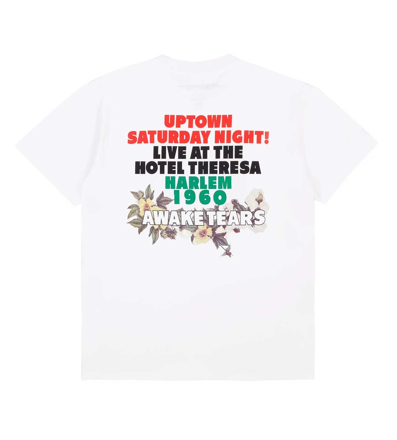 Denim Tears Awake Tee NYC Camararadas Por Vida Tee White – Restock AR
