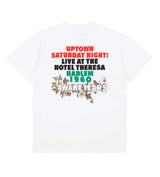 Denim Tears Awake Tee NYC Camararadas Por Vida Tee White