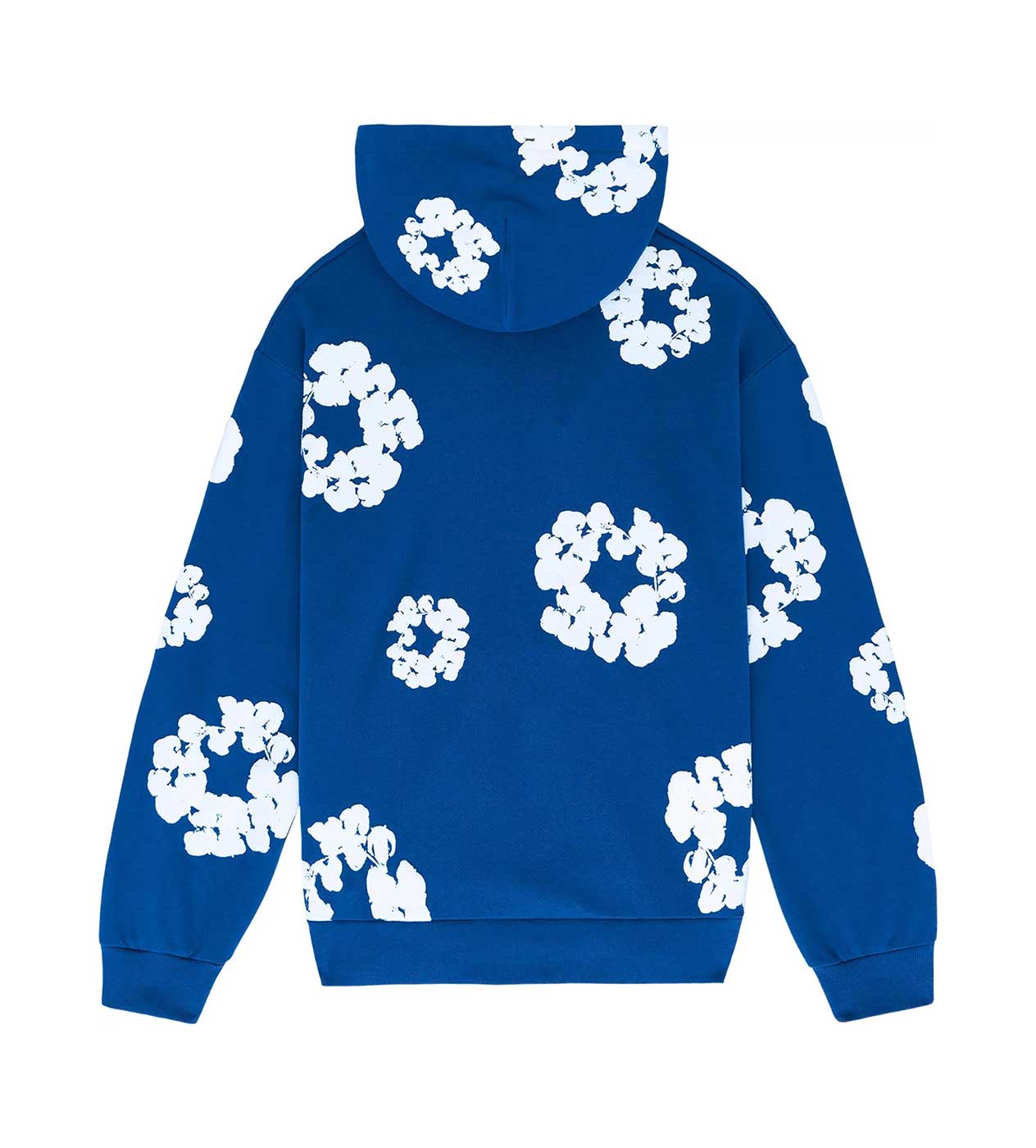 Denim Tears Blue Cotton Wreath Hoodie – Restock AR