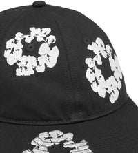 Denim Tears Cotton Wreath Dyed Cap Black
