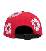 Denim Tears Cotton Wreath Dyed Cap Red
