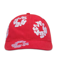 Denim Tears Cotton Wreath Dyed Cap Red