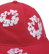 Denim Tears Cotton Wreath Dyed Cap Red