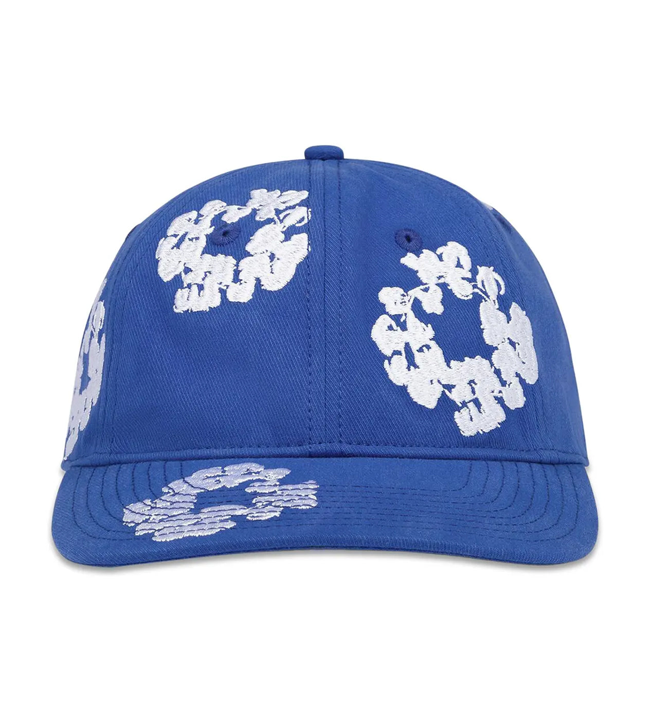 Denim Tears Cotton Wreath Dyed Cap Blue