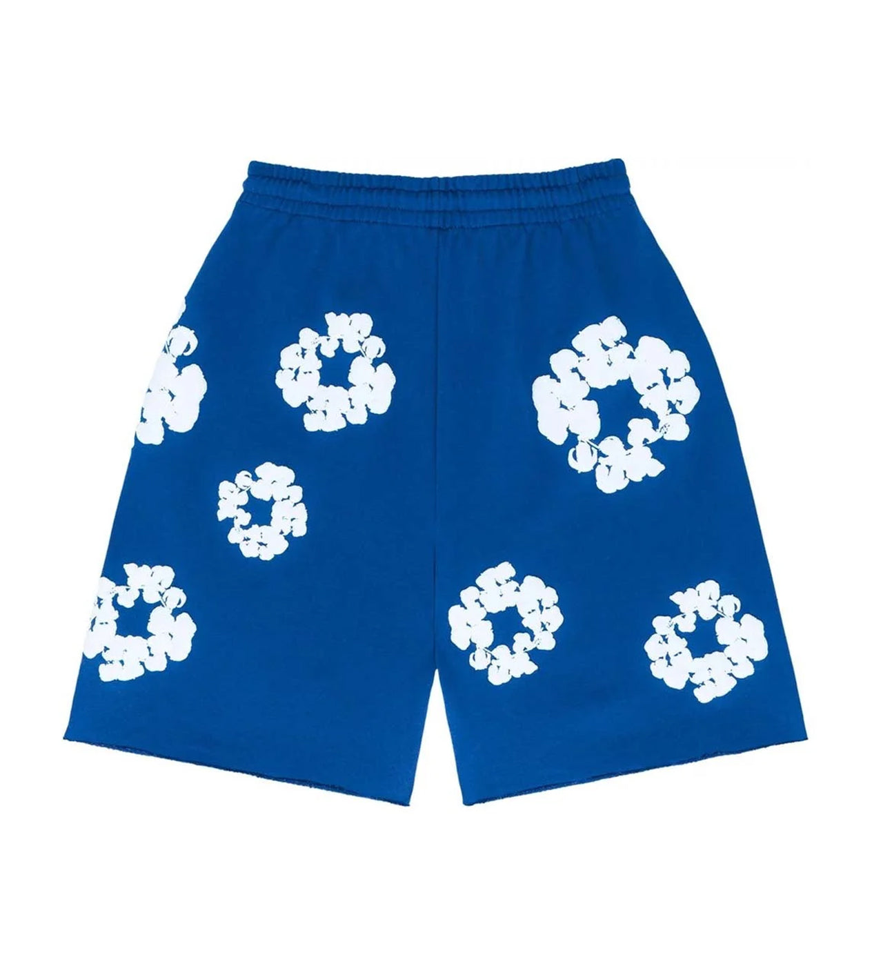 Denim Tears Cotton Wreath Shorts Blue – Restock AR