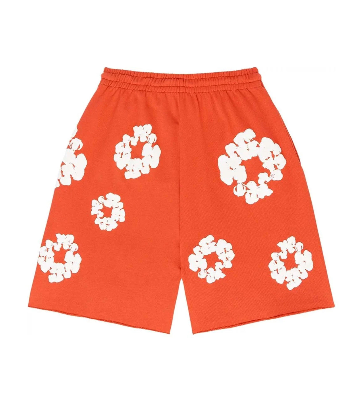 Denim Tears Cotton Wreath Shorts Orange – Restock AR